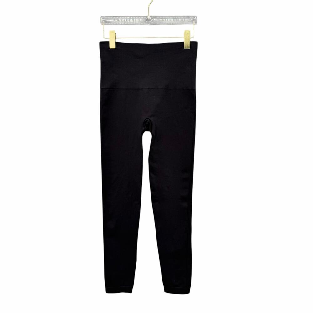 Spanx Sz XL Black Compression Sporty High Waisted Everyday Sporty Leggings